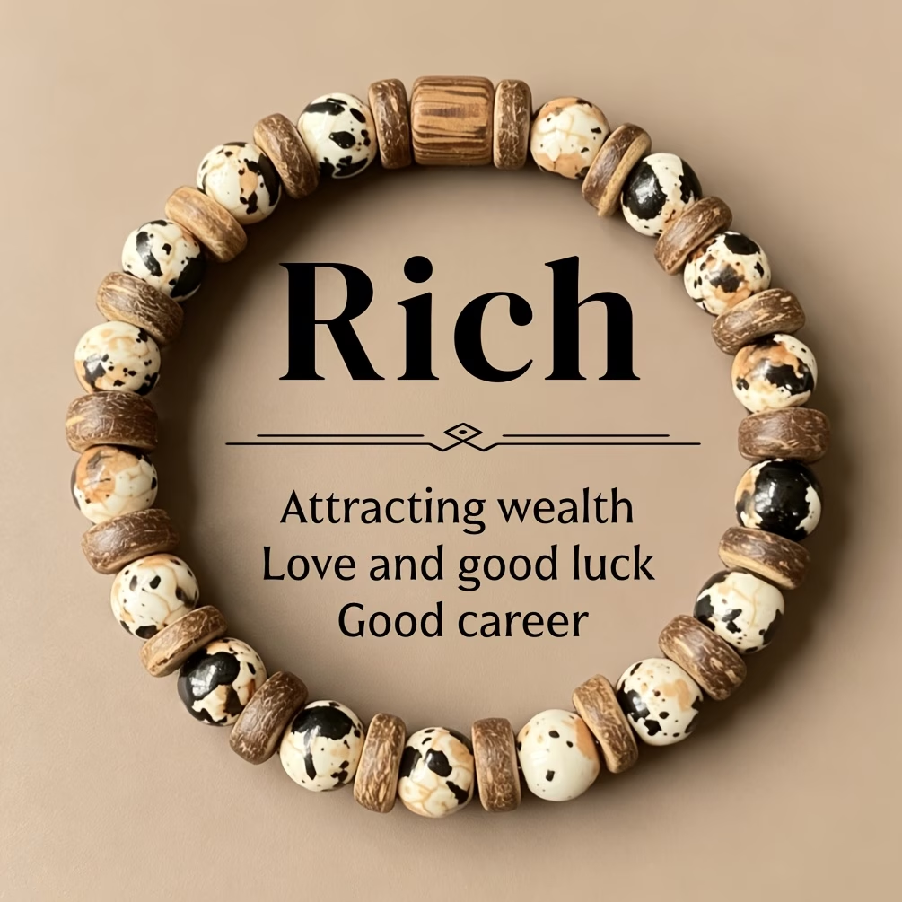 Fengshui wealth bracelet for women men