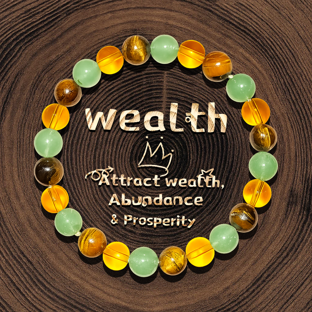 Fengshui wealth bracelet for women men